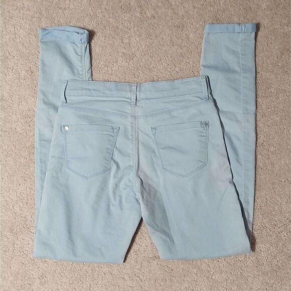 Topshop Moto Leigh Light Blue Jeans Size 26 - Picture 5 of 8